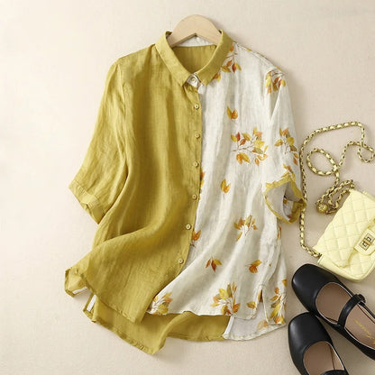 LIA LINEN SHIRT