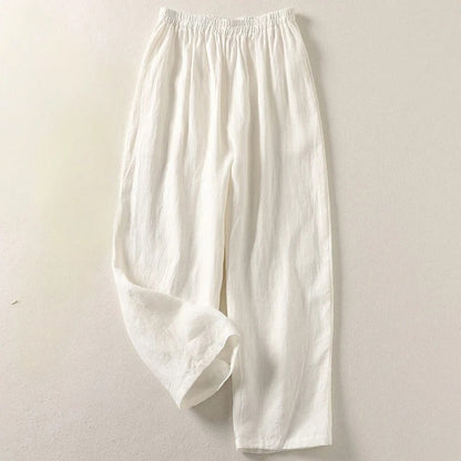 SOPHIA FLOW COTTON LINEN PANTS
