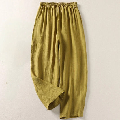 SOPHIA FLOW COTTON LINEN PANTS