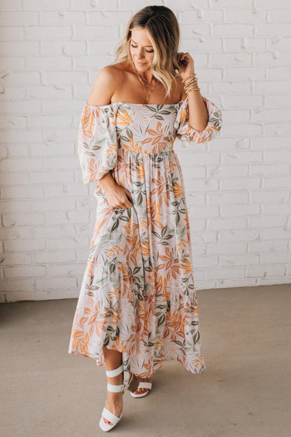 ELARA FLORAL MAXI DRESS