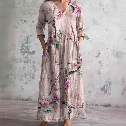 ALINA BLOSSOM MIDI DRESS